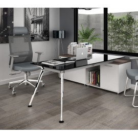 Z Cosmo Vidrio Credenza Lateral