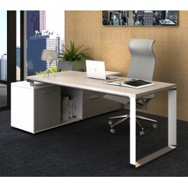 Nobu White Credenza Lateral